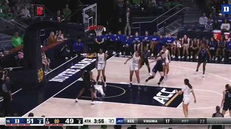 Highlights from the win at Notre Dame! | By Duke Women's Basketball