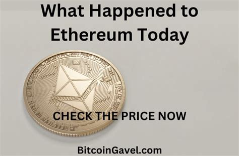 Ethereum ETH Cryptocurrency Prices Market Live Update with Chart in USD ...