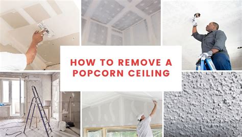 Diy Removing Painted Popcorn Ceiling – Two Birds Home