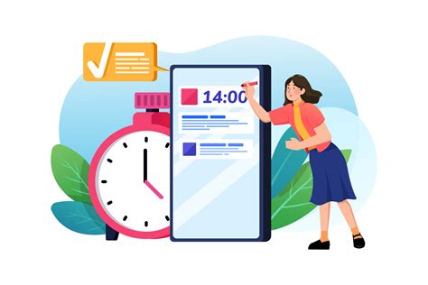 Time management Illustration 7784488 Vector Art at Vecteezy