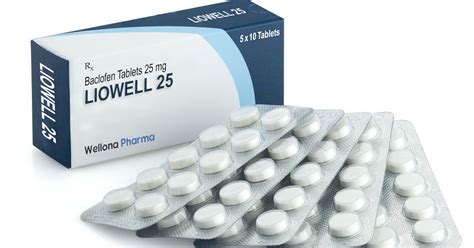 Baclofen Tablets Manufacturer & Supplier India - Wellona Pharma