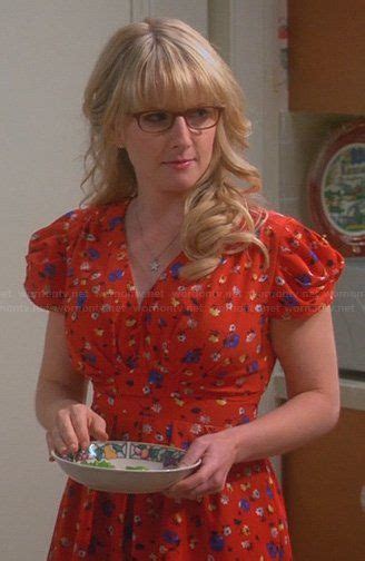 Bernadette Outfits on The Big Bang Theory at WornOnTV | Theory fashion, Thanksgiving dress, Big ...