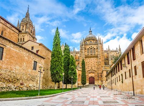 Historic Cathedral of Salamanca, Castilla y Leon, Spain Photograph by ...