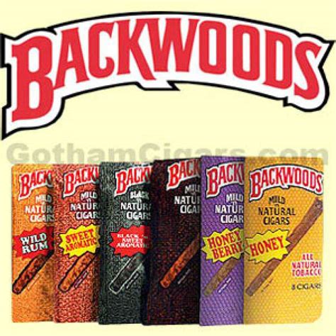 All Backwood Flavors - Backwoods Honey Bourbon Cigars (8 Packs Of 5) - Natural : Backwoods ...