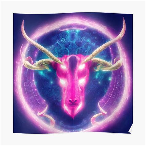 "Aries zodiac sign, illustrative art, artist interpretation, concept art" Poster for Sale by ...