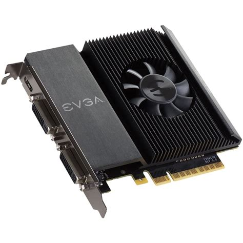 EVGA GeForce GT 710 2GB Single Slot Dual DVI Graphics Card Black 02G-P3-2717-KR - Best Buy