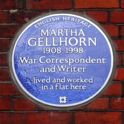 Martha Gellhorn : London Remembers, Aiming to capture all memorials in ...