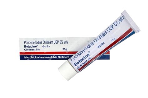 Betadine 5 Ointment 25 Gm - Uses, Side Effects, Dosage, Price | Truemeds