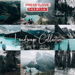 10 Premium Presets for All Landscapes Lightroom Mobile and - Etsy