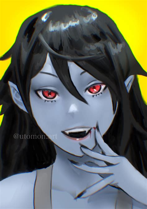 I tried drawing Marceline as an anime. : r/adventuretime