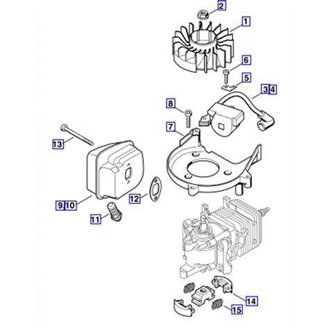 Stihl HS 45 Petrol Hedgetrimmer (HS45) Parts Diagram, IGNITION SYSTEM ...