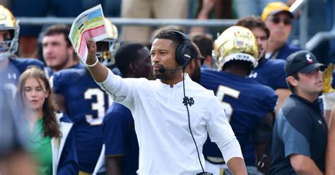 Notre Dame's Marcus Freeman addresses 'player's coach' label - Sports ...