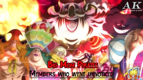 One Piece - Big Mom Pirates Members who went unnoticed - YouTube