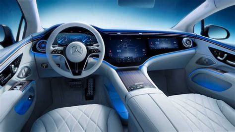 Mercedes-Benz Reveals Stunning Interior Of The EQS