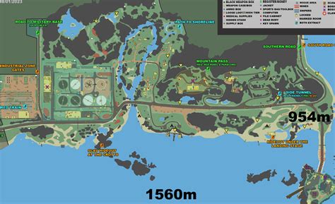 Actual size of Tarkov maps : r/EscapefromTarkov