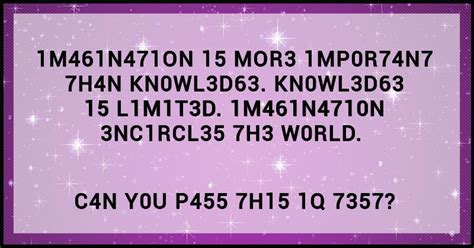 We Gave This IQ Test To 100 High School Students And No One Got 10/10