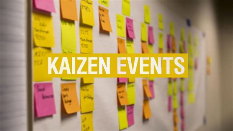 Kaizen Events: A Practical Guide