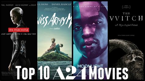 Top 10 A24 Movies - YouTube