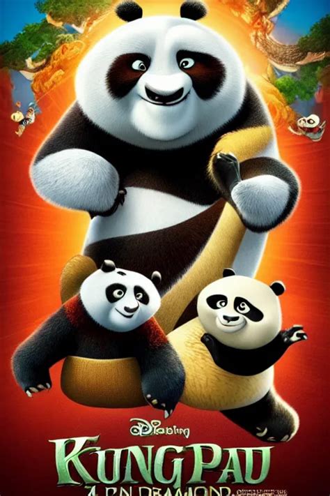 kungfu panda 4 poster, upcoming movie, dreamworks | Stable Diffusion