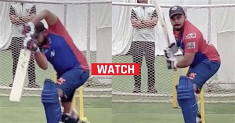 WATCH: Prithvi Shaw returns to batting in nets at NCA after long injury ...