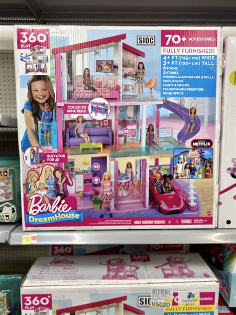 Nedves Sokszavú posztáta zamatos barbie dreamhouse playset Kölcsönös kijelző olcsó