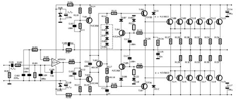 600 Watt Amplifier Circuit Diagram