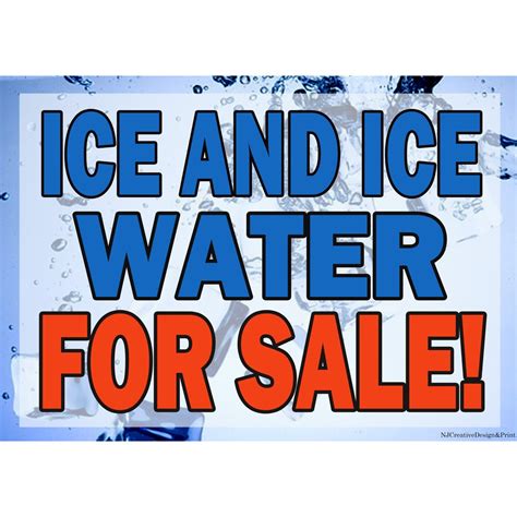 ICE FOR SALE Hard PVC Signage Inches | ubicaciondepersonas.cdmx.gob.mx