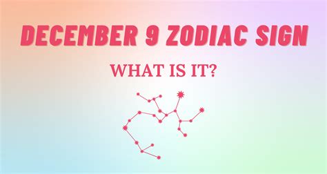 December 9 Zodiac Sign Explained | So Syncd