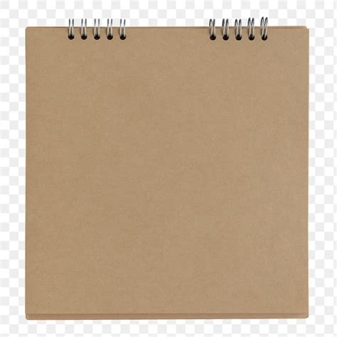 Download free png of Natural brown paper notebook design element by Ake ...