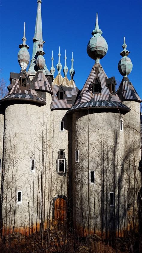 Abandoned Castle Mont Rouge Rougemont NC Interior in comments - Photorator