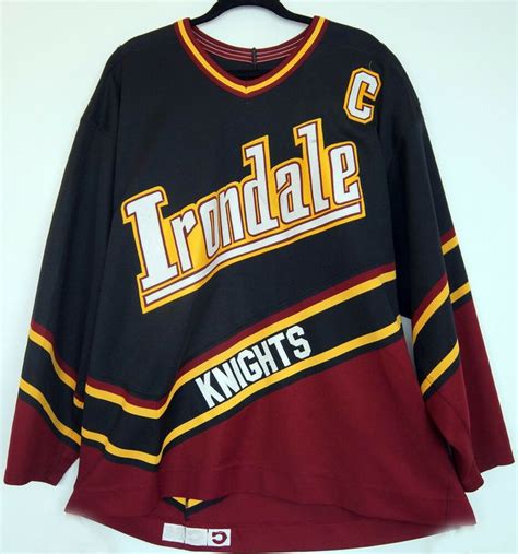 Minnesota High School Irondale Varsity Hockey Game Worn Jersey Captain ...