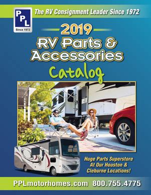 RV Parts Catalog - Order your free copy | PPL Motor Homes