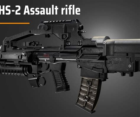 ArtStation - VHS-2 assault rifle | Game Assets