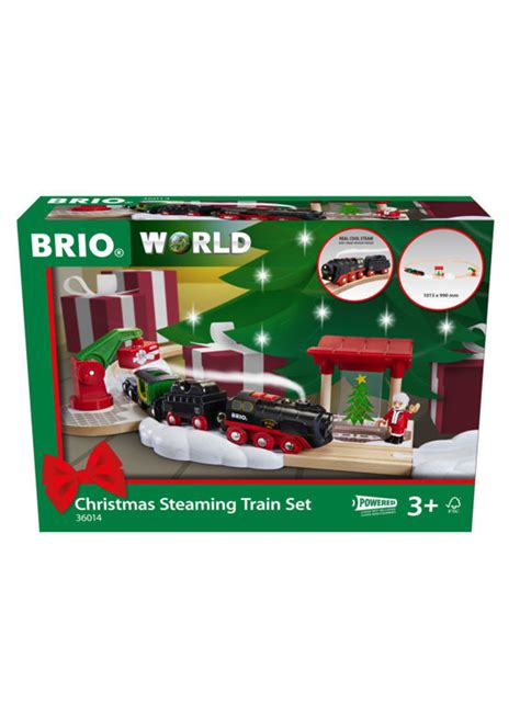 Brio 36014 - Christmas Steaming Train Set - Hub Hobby