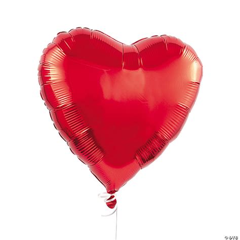 Red Heart Mylar Balloons | Oriental Trading