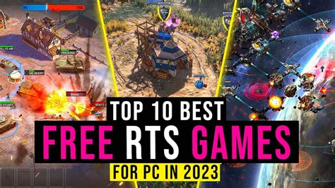 Top 10 Best Free RTS Games For PC To Play In 2023 / Real Time Strategy Games For PC - YouTube