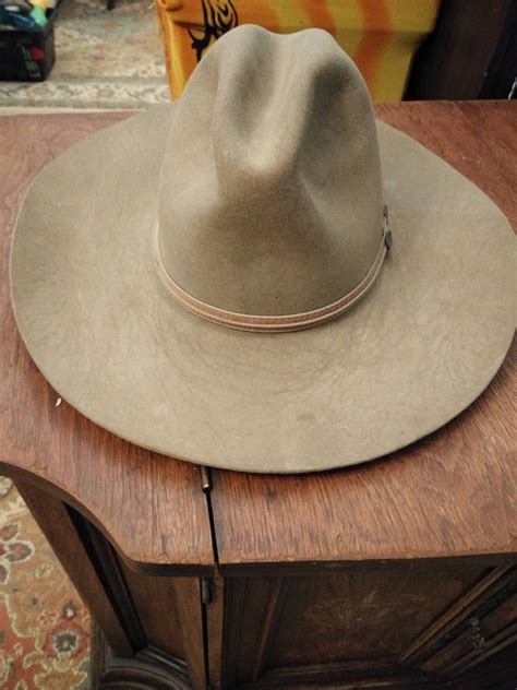 Vintage Beaver Brand Beaver Fur Wide Brim Cowboy Hat sz. 7 | Etsy