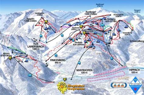 mayrhofen map - Ridersguide