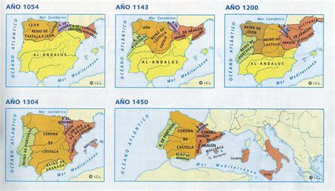 Biblioteca de Alejandría 3.0: 2º ESO Mapas de la RECONQUISTA