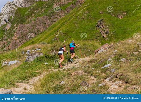 Pilgrims on the Camino De Santiago Editorial Photo - Image of female ...