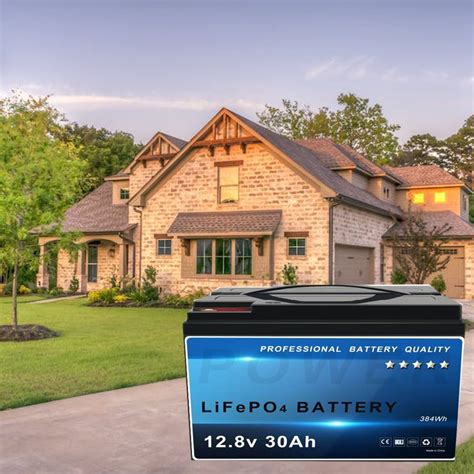 12V 30ah Lithium Ion Battery for Security Deep Cycle Maintenance Free - China LiFePO4 Battery ...