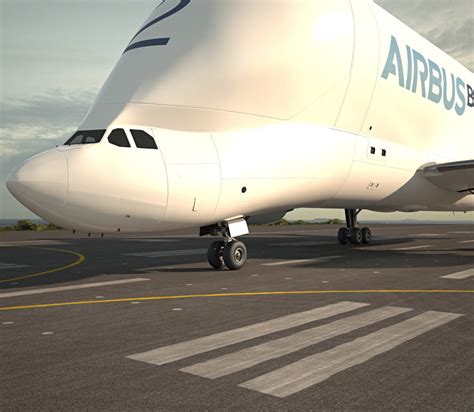 Airbus A300-600ST Beluga 3D model - Aircraft on Hum3D