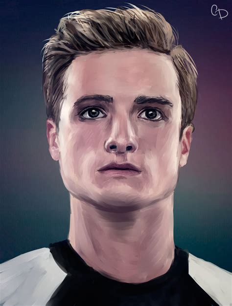 Peeta Mellark by christmasevedeer by christmasevedeer on DeviantArt