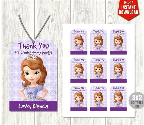 Sofia the First Invitation - My Party Templates