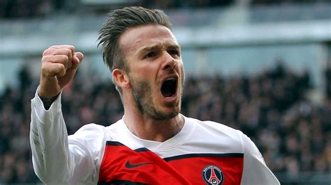 Beckham Praised for All-Around Contribution to PSG