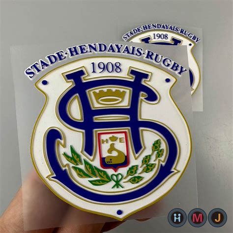 3D Raised Heat Transfer Badge for Garment Brands - HMJ