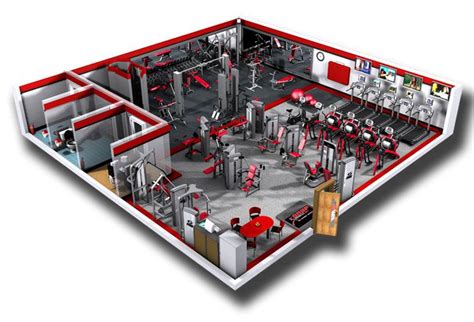 Commercial Fitness Facility Design | Installation Showcase | professional design | Commercial ...