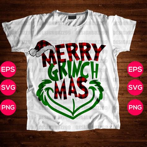 The Grinch three Christmas T-shirt Design|Grinchmas|Drink Up Grinches T ...