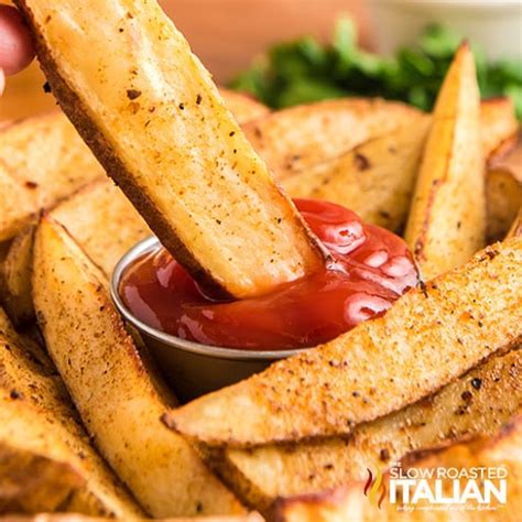 Copycat Red Robin Fries + Video - The Slow Roasted Italian