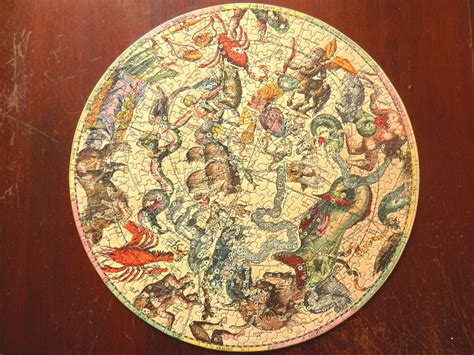 1965 SPRINGBOK CIRCULAR Puzzle MYTH AND FACT IN THE ZODIAC & SKY OF SOUTHERN HEM | Springbok ...